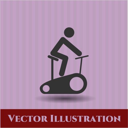 Stationary bike icon