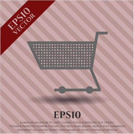 Shopping cart symbol