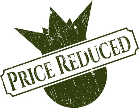 Price Reduced grunge stamp