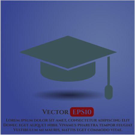 graduation-cap-vector-icon-352874603 Graduation cap vector icon