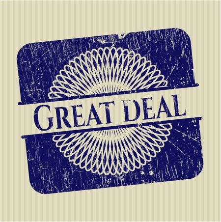 Great Deal grunge seal