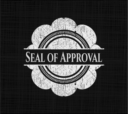 Seal of Approval on blackboard