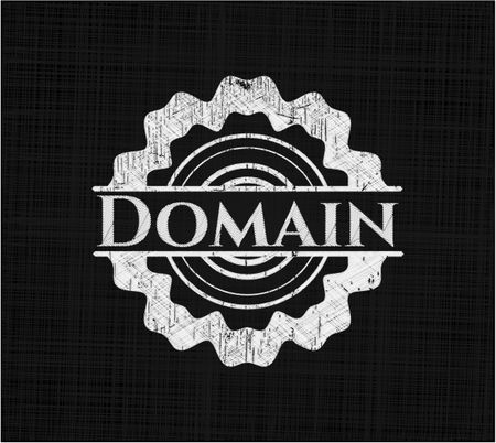 Domain chalkboard emblem