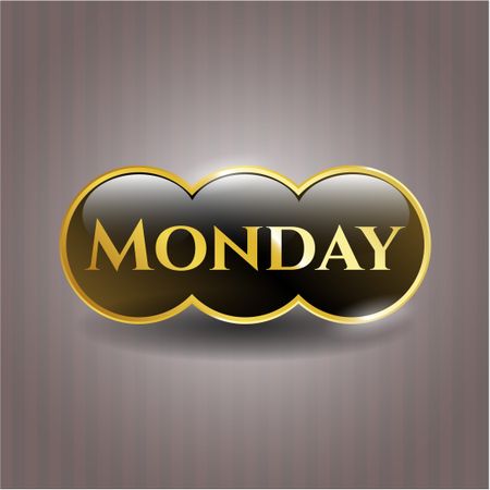 Monday gold emblem