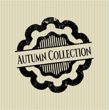Autumn Collection grunge seal