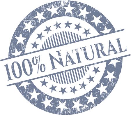 100% Natural rubber grunge stamp