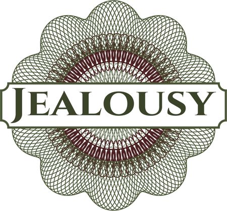 Jealousy abstract linear rosette