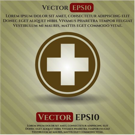 Medicine vector symbol