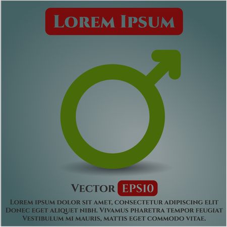 Male icon vector illustration