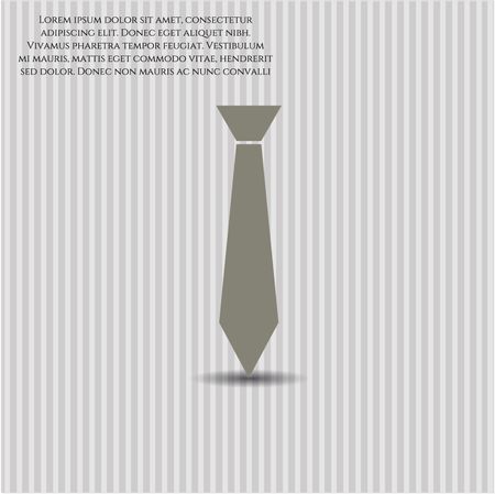 Necktie icon vector illustration