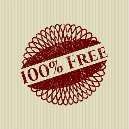 100% Free vintage style card or poster