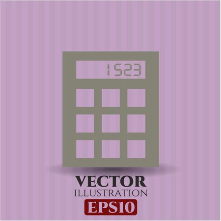 Calculator vector symbol