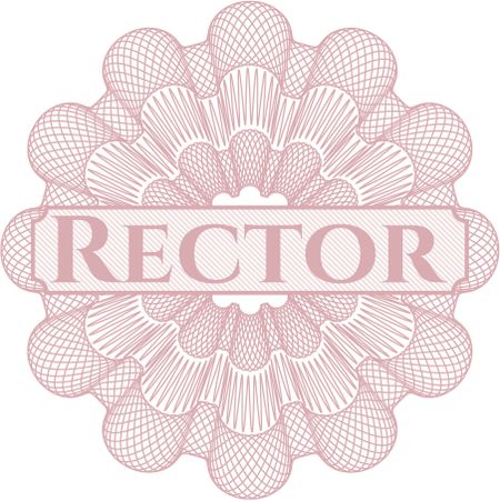 Rector abstract rosette