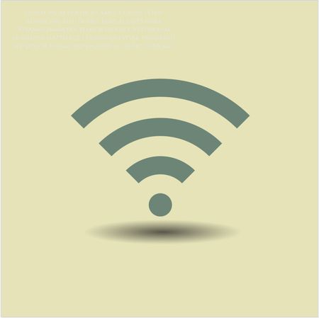 Wifi signal icon or symbol