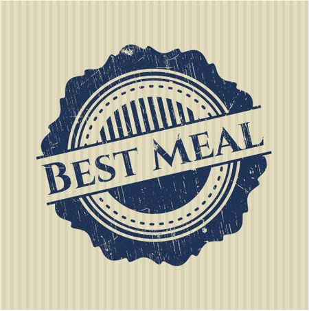 Best Meal rubber grunge texture seal