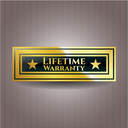 Life Time Warranty shiny badge