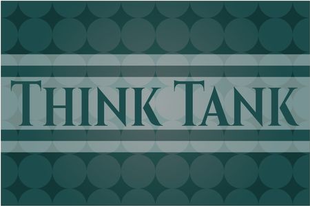 Think Tank poster or card