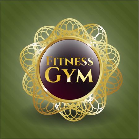 Fitness Gym gold badge