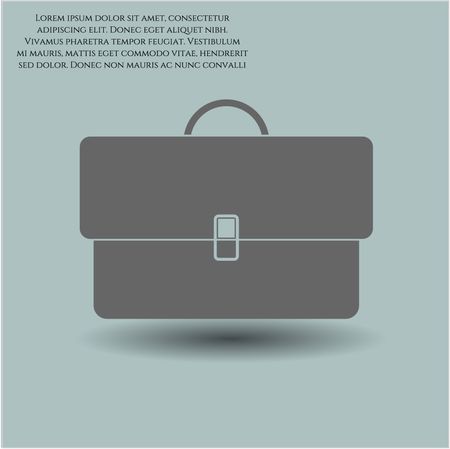 Briefcase vector symbol