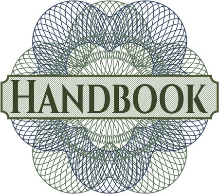 Handbook money style rosette