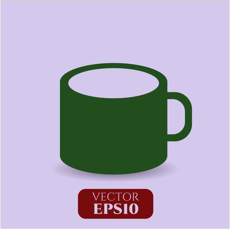 Coffee Cup vector symbol