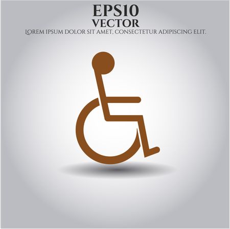Disabled (Wheelchair) icon or symbol