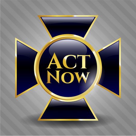 Act Now gold badge