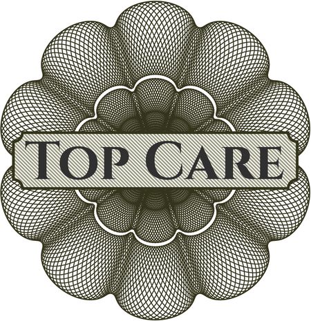 Top Care money style rosette