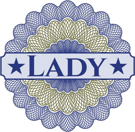 Lady money style rosette