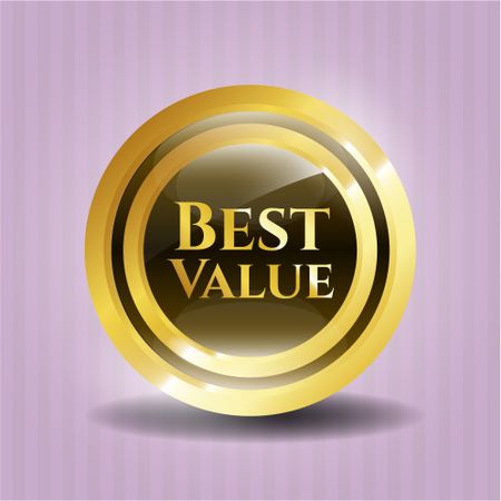 Best Value golden badge