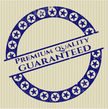 Premium Quality Guaranteed grunge stamp
