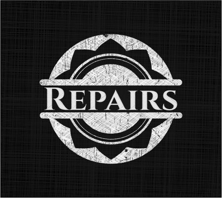 Repairs chalk emblem