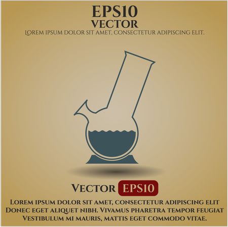 Bong Of Marijuana icon vector illustration