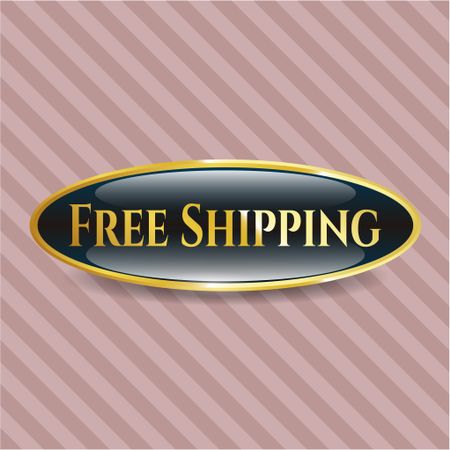 Free Shipping golden emblem