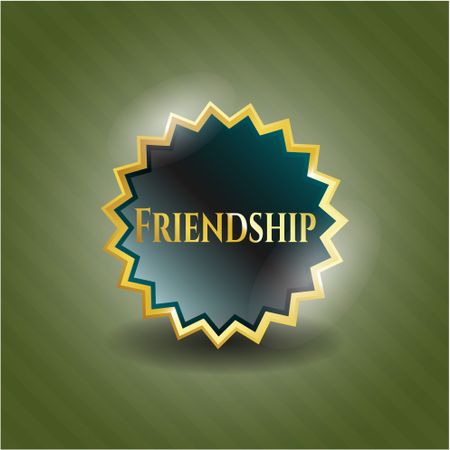 Friendship golden badge