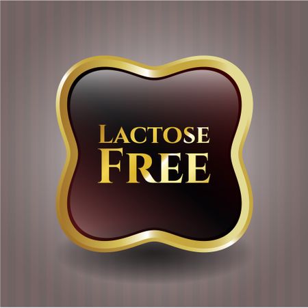 Lactose Free shiny emblem