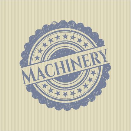 Machinery rubber stamp