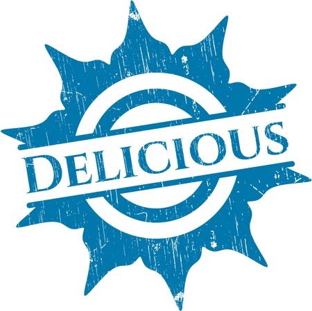 Delicious rubber grunge texture stamp