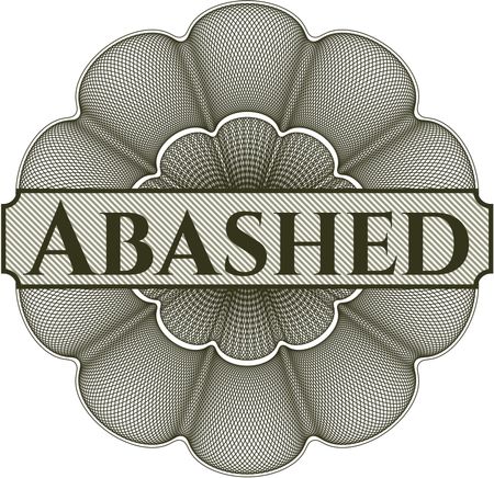 Abashed linear rosette