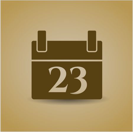 Calendar vector symbol