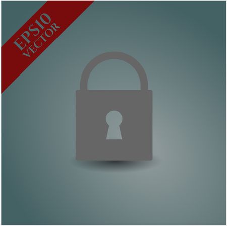 Closed Lock icon or symbol