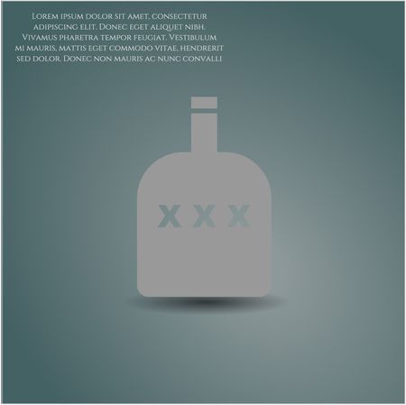 Bottle of alcohol icon