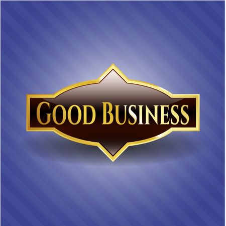 Good Business golden emblem
