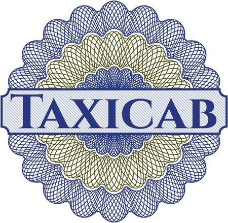 Taxicab money style rosette