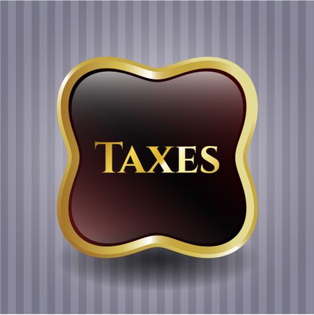 Taxes shiny emblem