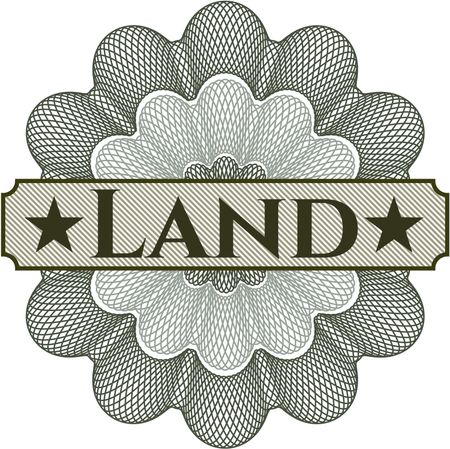 Land money style rosette