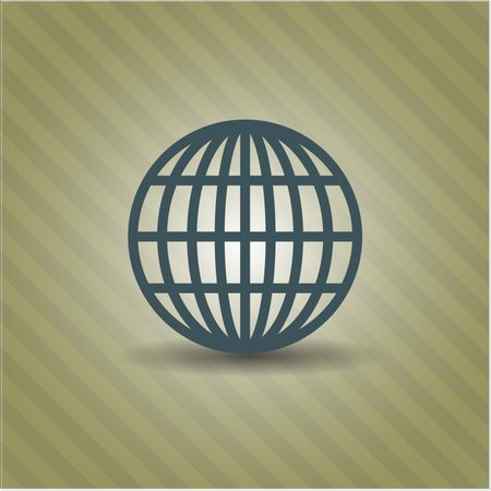 Globe (website) symbol