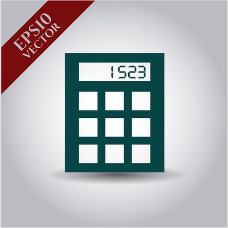 Calculator icon or symbol