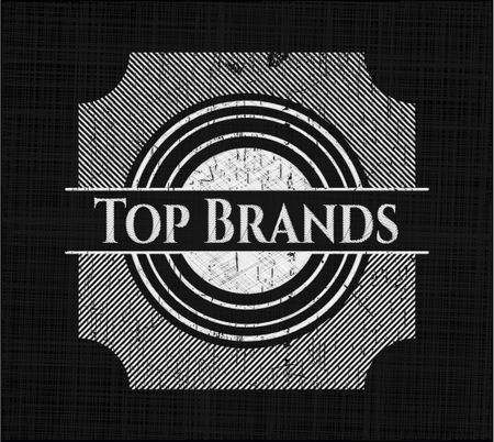 Top Brands chalk emblem