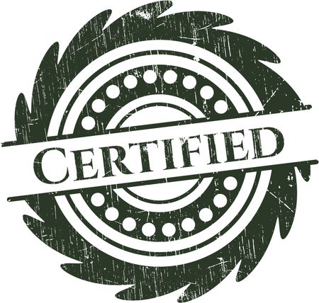 Certified rubber grunge seal